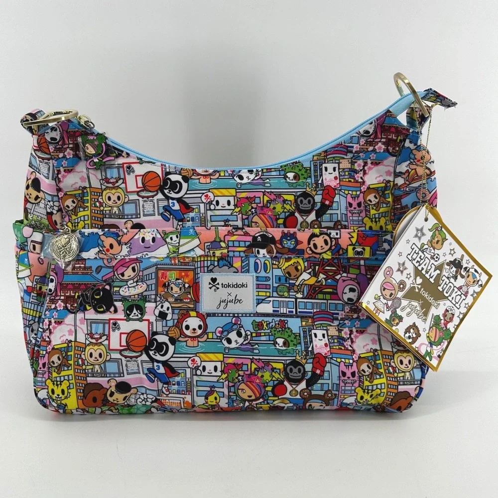 Tokidoki x Ju-Ju-Be HoboBe Team Toki Hobo/Diaper Bag JB31290 Multi